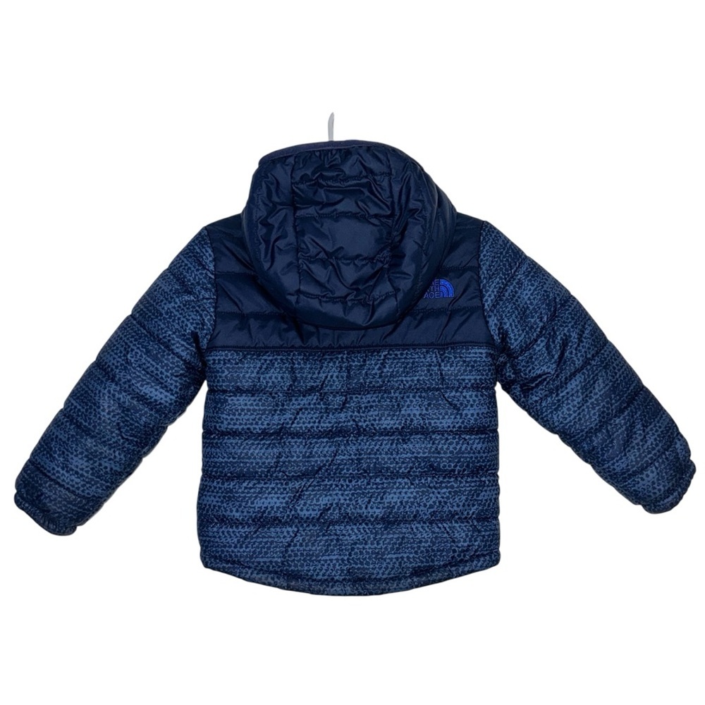 Boy’s The North Face Reversible Mount Chimbo Full Size Hooded Jacket - Picture 2 of 6